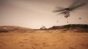 Helicopter to Mars