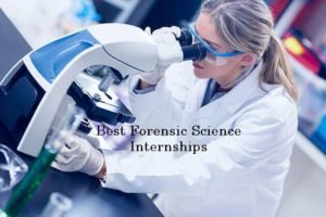 forensic science internships