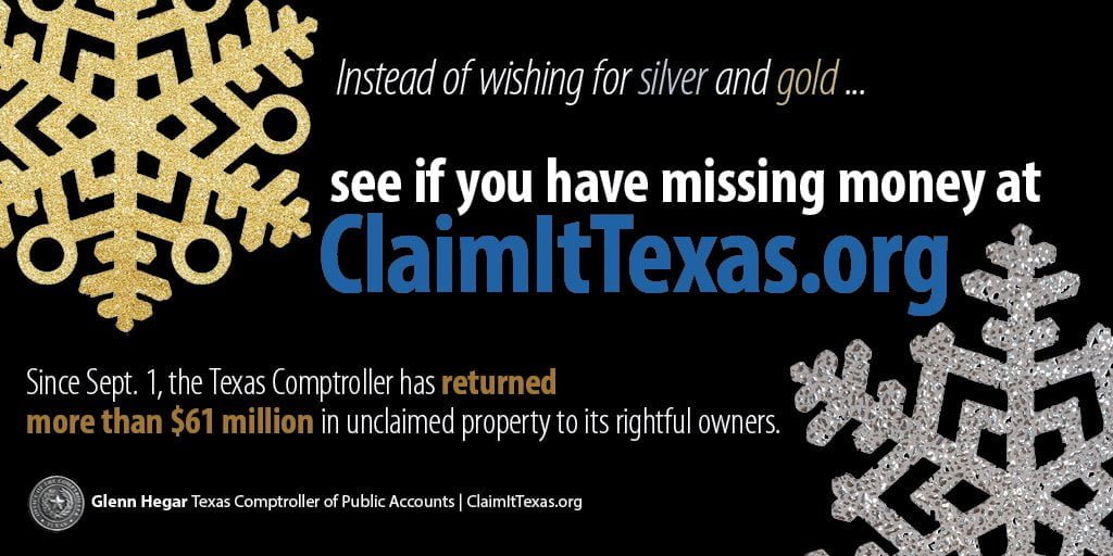 claimclaimittexas.org legitittexas