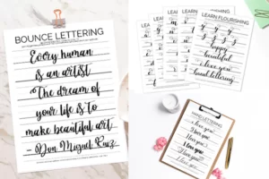 The-Best-11-Hand-Lettering-Practice-Sheets-for-Free