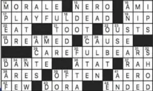 Playful And Witty Conversation Crossword Clue