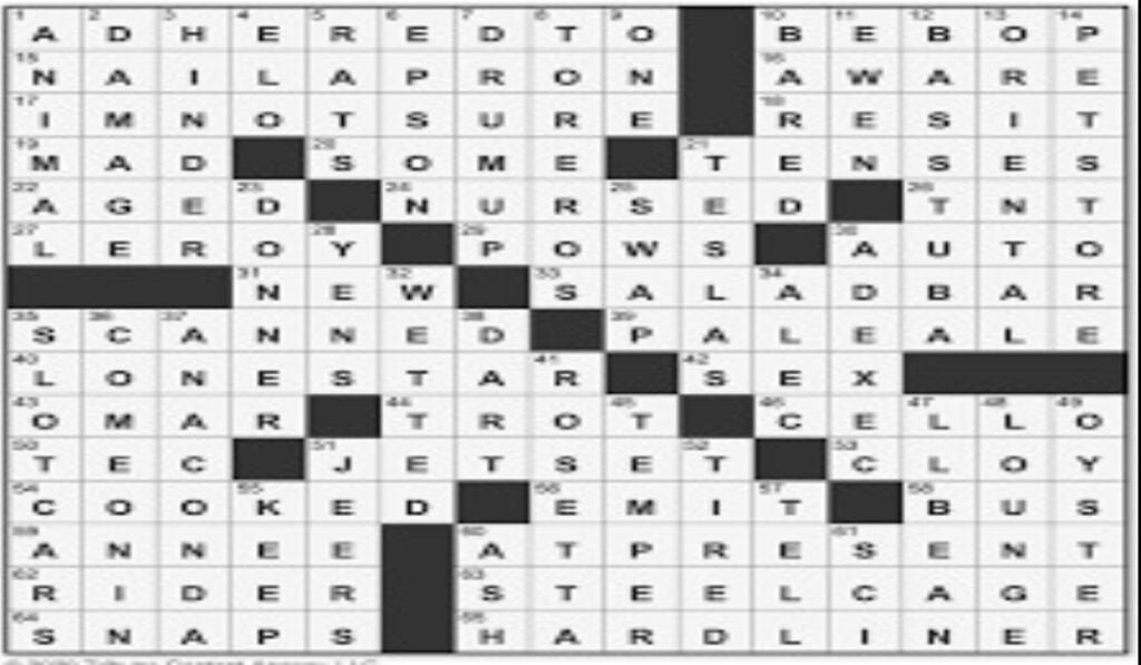 Religious Hardliner Crossword Clue 7 Letters