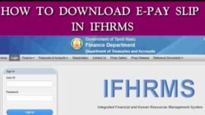IFHRMS Pay Slip Download PDF