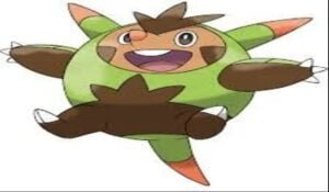 Round Green And Brown Pokemon
