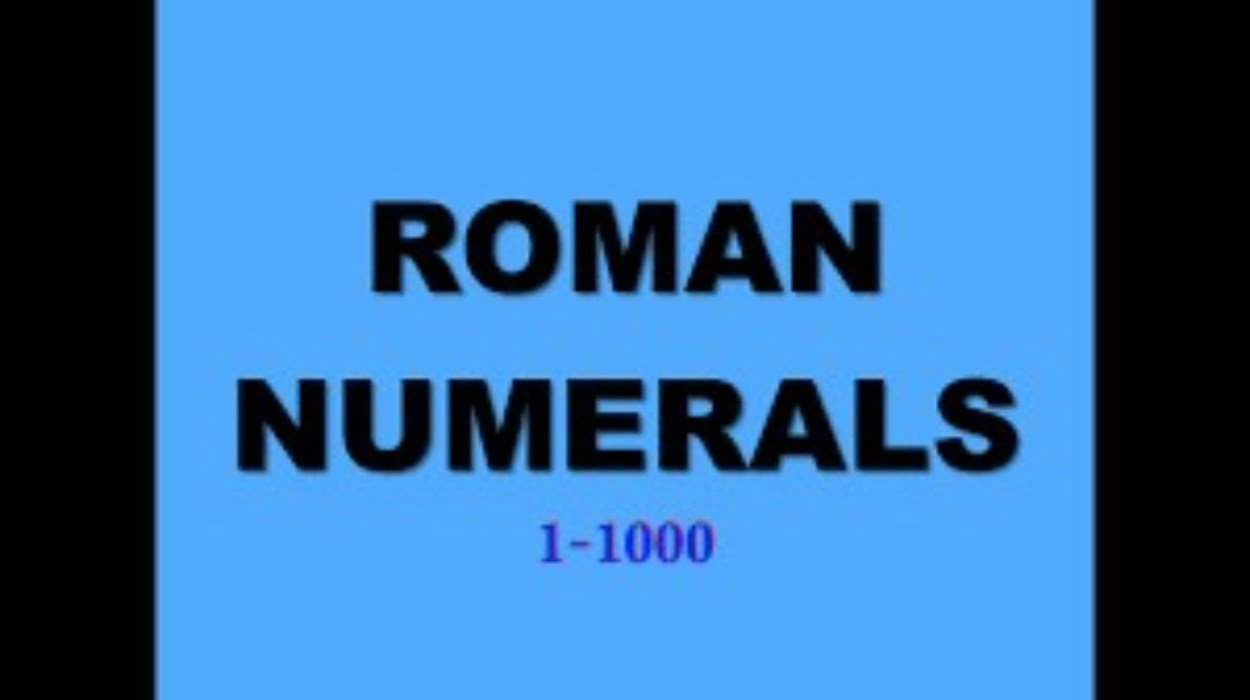 VLXX Roman Numerals 1-1000 PDF Download Free PDF
