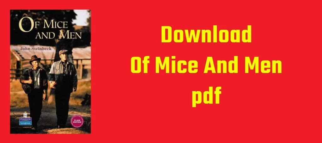 Of Mice And Men PDF