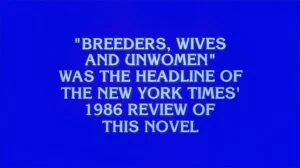 Breeders Wives And Unwomen 1986 Novel