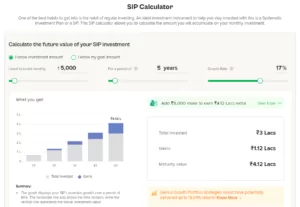 SIP Calculator