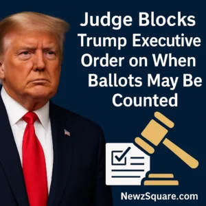 Judge Blocks Trump Executive Order