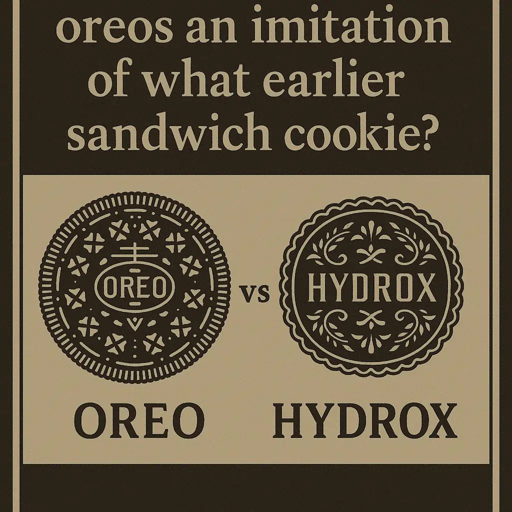 Oreos Were an Imitation of What Earlier Sandwich Cookie