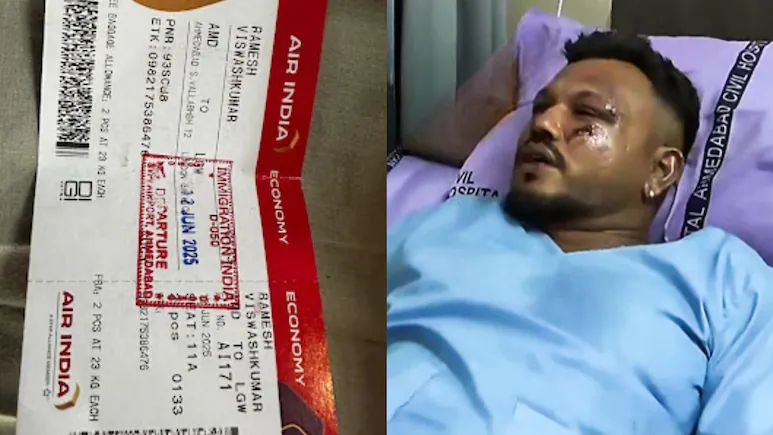 Survivor Of Air India Crash
