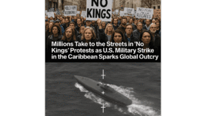“No Kings” Protests as U.S. Military Strike