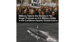 “No Kings” Protests as U.S. Military Strike