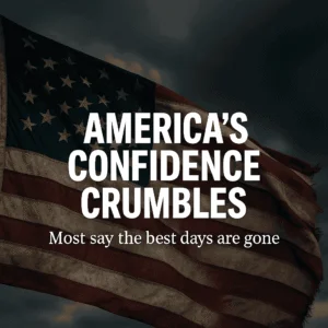 America’s Confidence Is Crumbling And Most People Say The Best Days Are Gone
