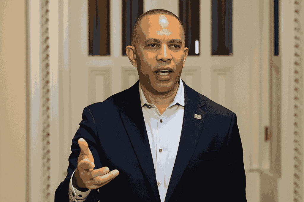 Hakeem Jeffries Slams GOP for “Weaponizing Hunger” as Government Shutdown Threatens Food Aid
