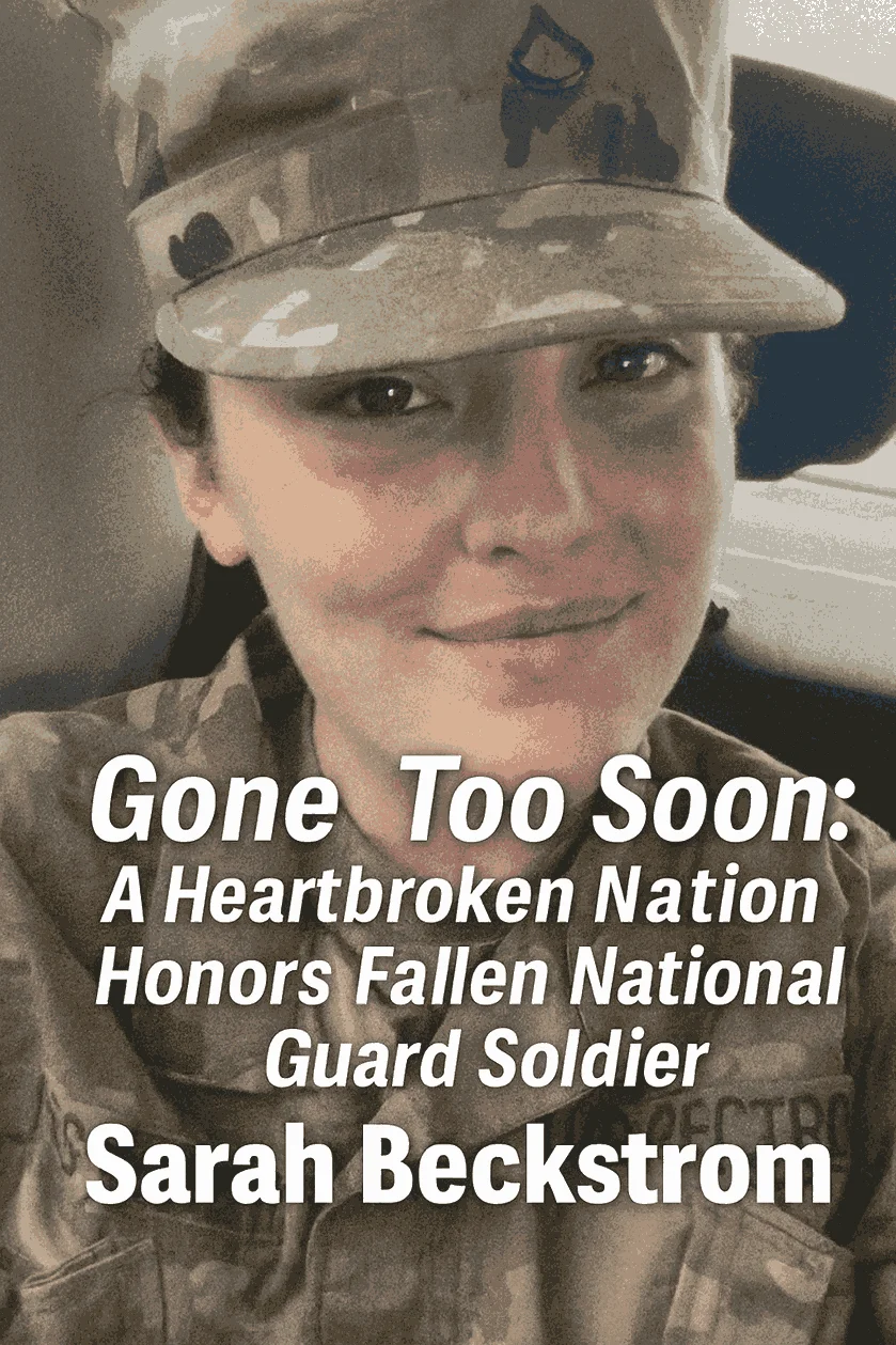 Gone Too Soon: A Heartbroken Nation Honors Fallen National Guard Soldier Sarah Beckstrom