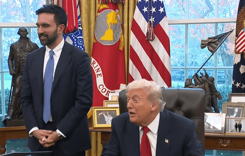 Mamdani Says Trump Is a Fascist - Right to His Face. Trump Just Laughs