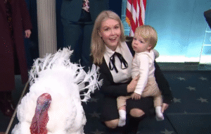 Karoline Leavitt Goes Full Cosplay at the Turkey Pardon - Embracing Thanksgiving in the Most Unexpected Way