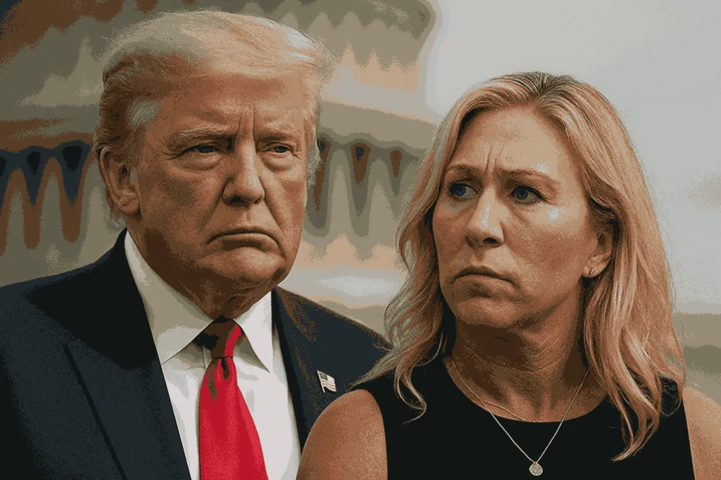 Trump Explodes at ‘Traitor’ MTG After Her Shock Resignation Rocks Washington