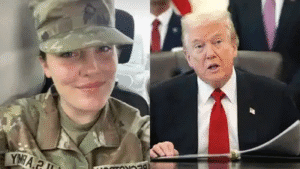 trump and army
