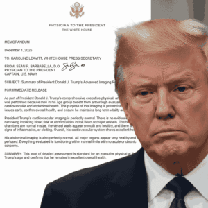 Doctors Raise the Alarm: Trump’s Secret MRI “Makes No Sense Unless Something’s Wrong