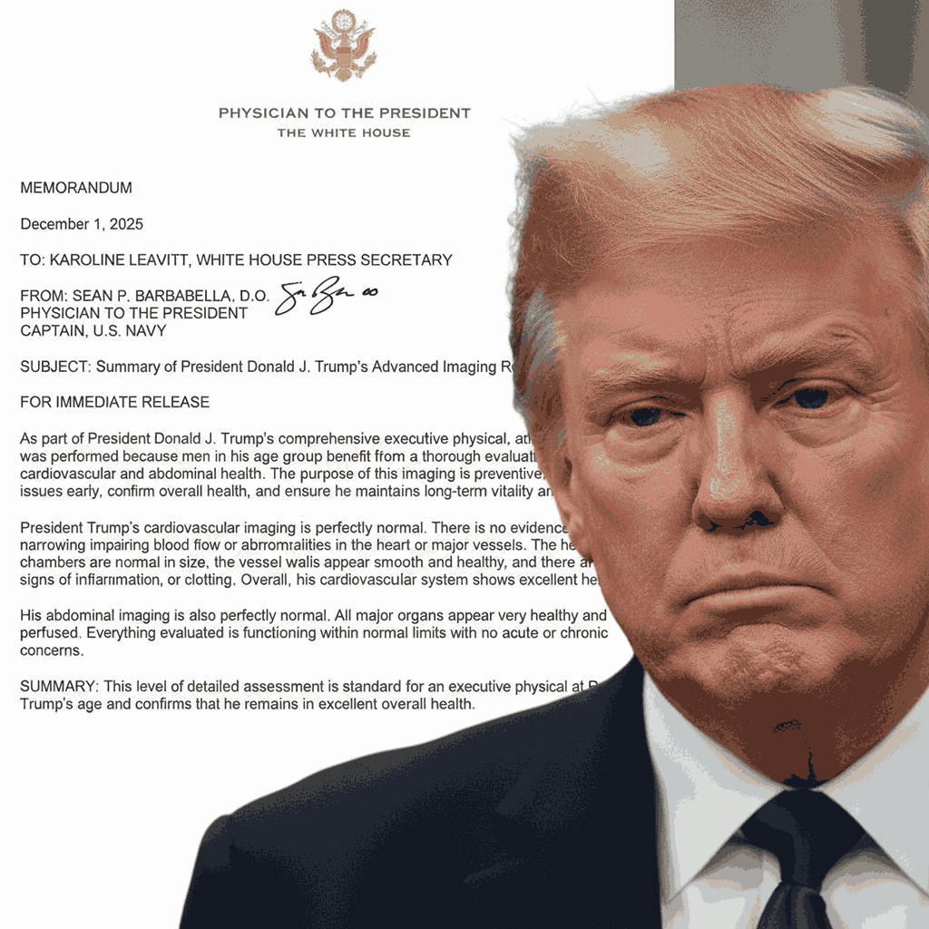 Doctors Raise the Alarm: Trump’s Secret MRI “Makes No Sense Unless Something’s Wrong