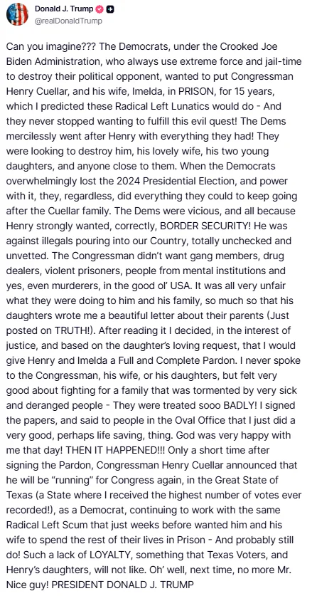 Donald Trump Truth Social