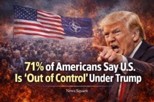 Poll Shock: 71% of Americans Say U.S. Is ‘Out of Control’ Under Trump, Raising Red Flags for 2026 Midterms