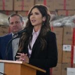 Kristi Noem Walks Away From Briefing After Question About CBP Balloon Shooting and Airport Shutdown