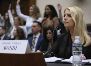 Pam Bondi Faces Backlash After Refusing to Acknowledge Epstein Survivors at Heated Hearing