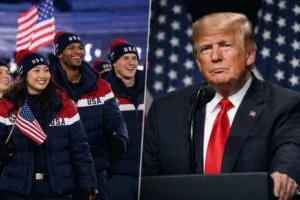 Trump Attacks U.S. Olympian After Athlete Expresses ‘Mixed Emotions’ About Representing America