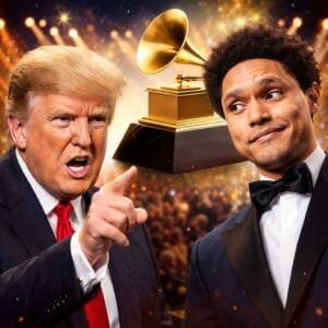 Trump Reacts to Grammys Moment, Threatens Lawsuit Over Trevor Noah’s On-Air Joke