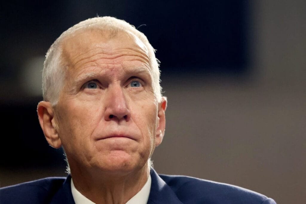 GOP Senator Thom Tillis Calls for Stephen Miller to Leave White House