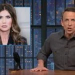 Seth Meyers Roasts Kristi Noem After Firing: ‘How Will She Afford All Those Costumes?’