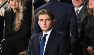 Satirical Website Calling for Barron Trump to Be Drafted Appears Amid U.S.-Israel Strikes on Iran