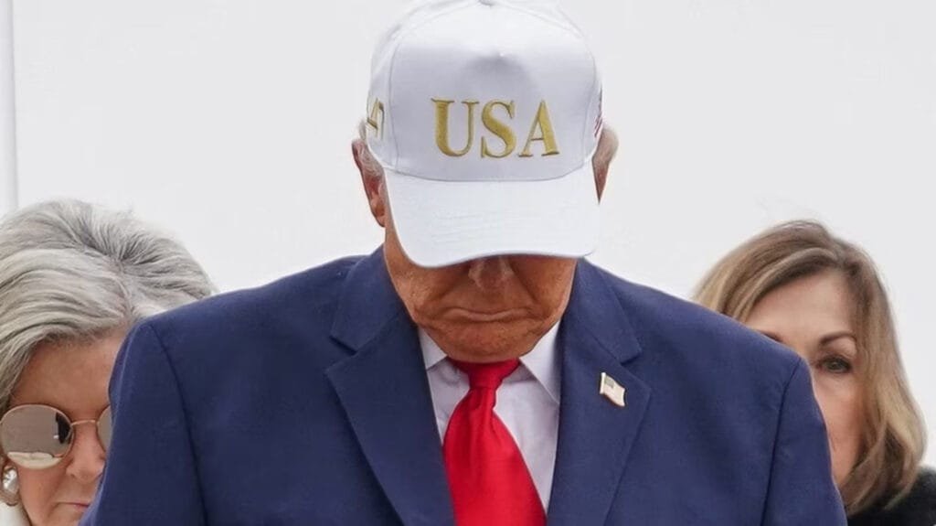 Trump Criticized for Wearing Campaign Hat During Ceremony Honoring Fallen U.S. Soldiers