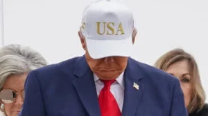 Trump Criticized for Wearing Campaign Hat During Ceremony Honoring Fallen U.S. Soldiers