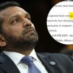FBI Director Kash Patel’s Lawsuit Over “Inaccuracies” Is Full of Typos