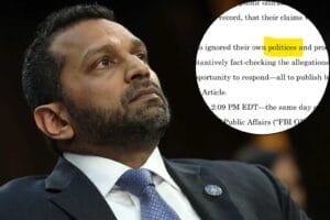 FBI Director Kash Patel’s Lawsuit Over “Inaccuracies” Is Full of Typos