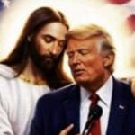 Backlash wasn’t enough – Trump posts a picture of Jesus hugging him days after his AI-deity image drew widespread anger