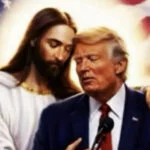 Backlash wasn’t enough – Trump posts a picture of Jesus hugging him days after his AI-deity image drew widespread anger