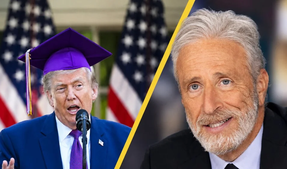 'How The F**k Is This Guy Our President?': Jon Stewart Stunned By Bonkers Trump Moment